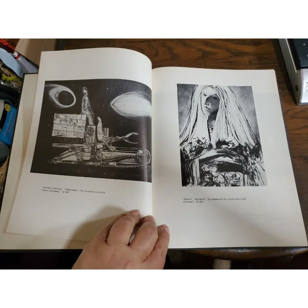 Signed Joseph Mugnaini: Drawings And Graphics, Hardcover 1982 - Picture 11 of 12